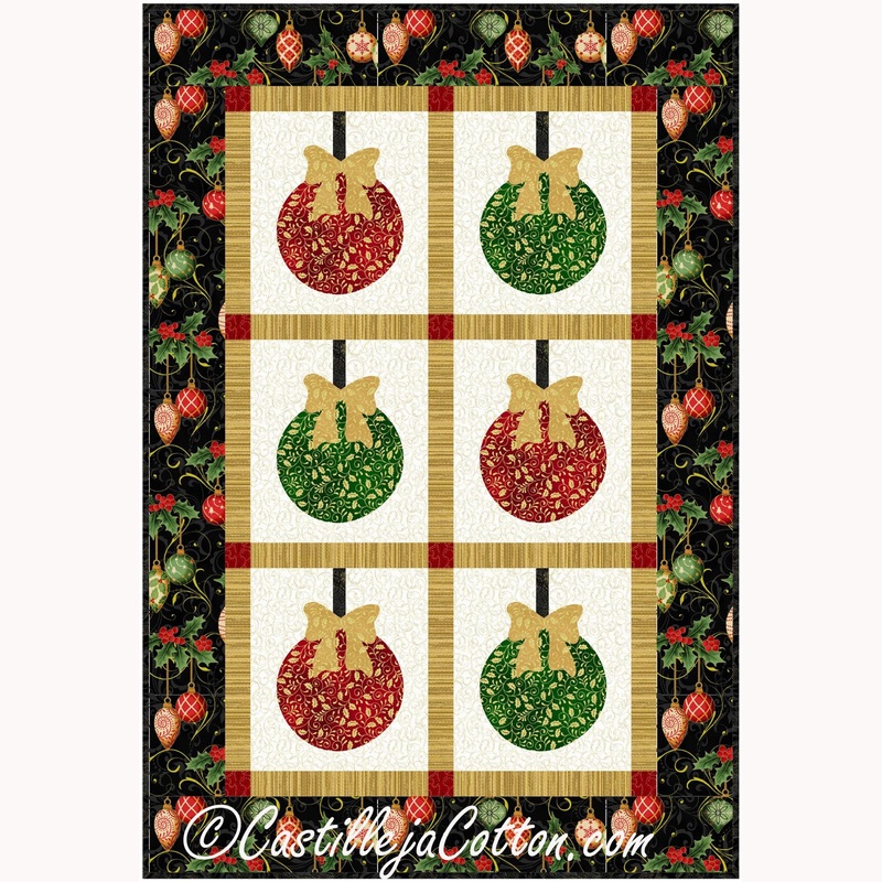 Glittering Ornaments Downloadable Pattern