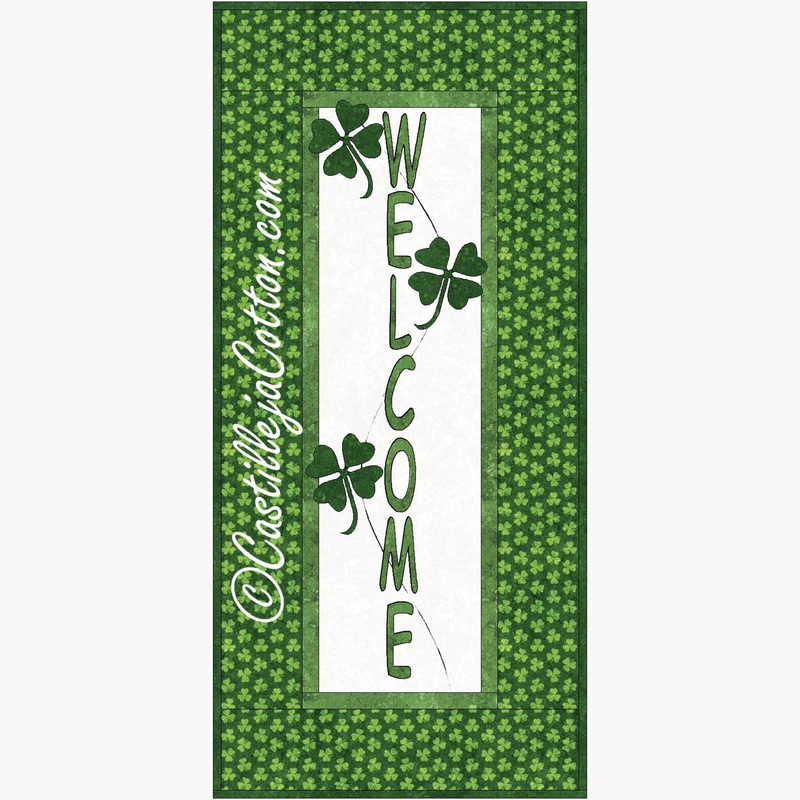 Good Luck Welcome Downloadable Pattern