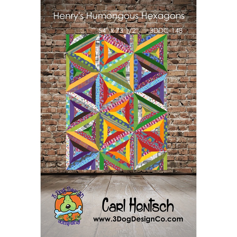 Henry's Humongous Hexagons Downloadable Pattern