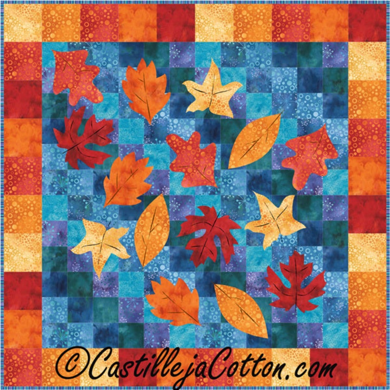 Leaves on a Pond Downloadable Pattern