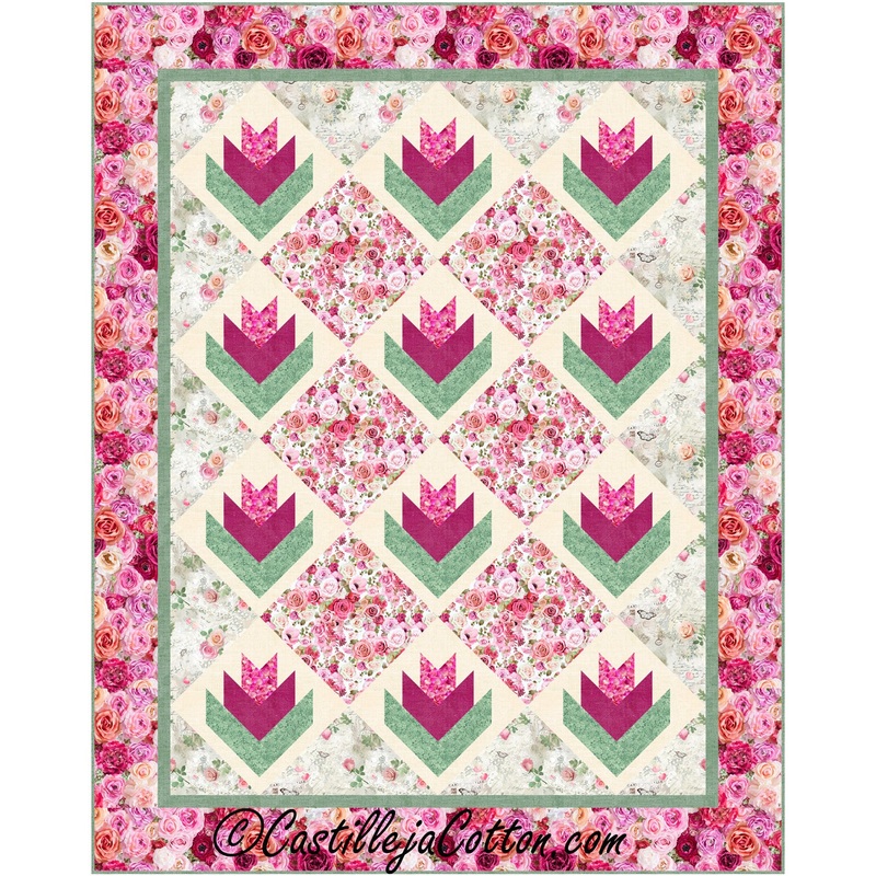 Log Cabin Bellerose Downloadable Pattern