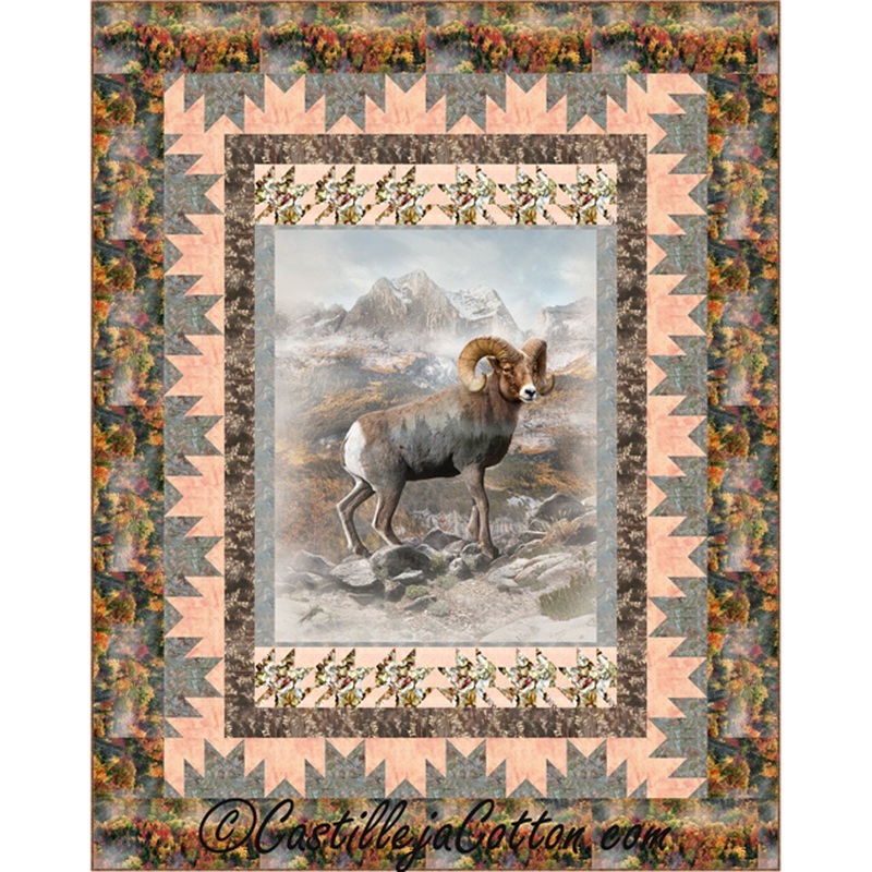 Mountain Sheep Downloadable Pattern