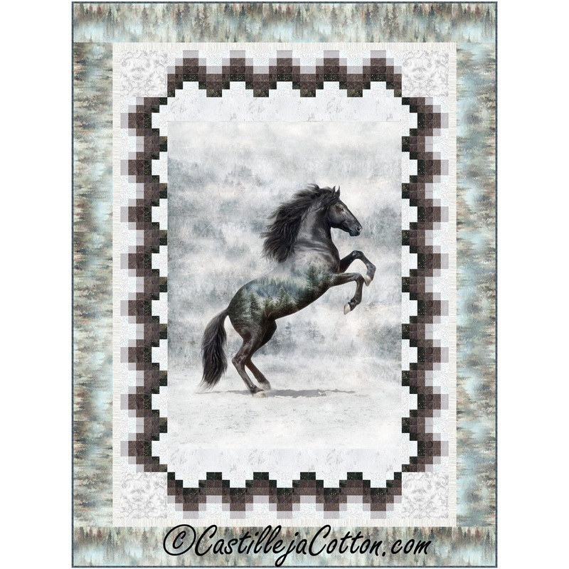 Rearing Stallion Downloadable Pattern