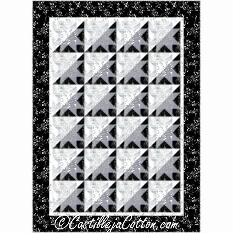 Shadow Stars Downloadable Pattern