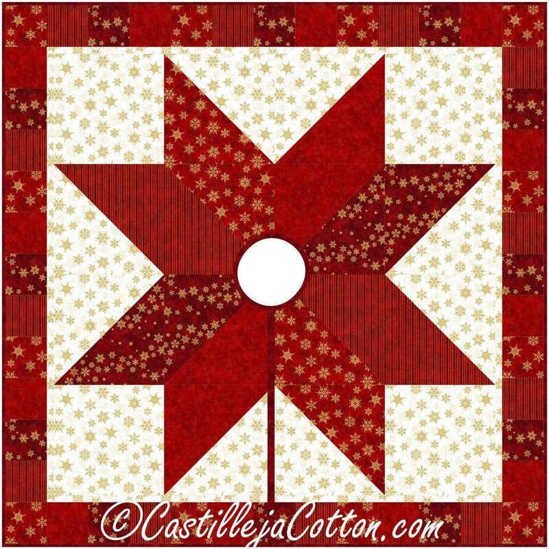 Shimmer Tree Skirt Downloadable Pattern