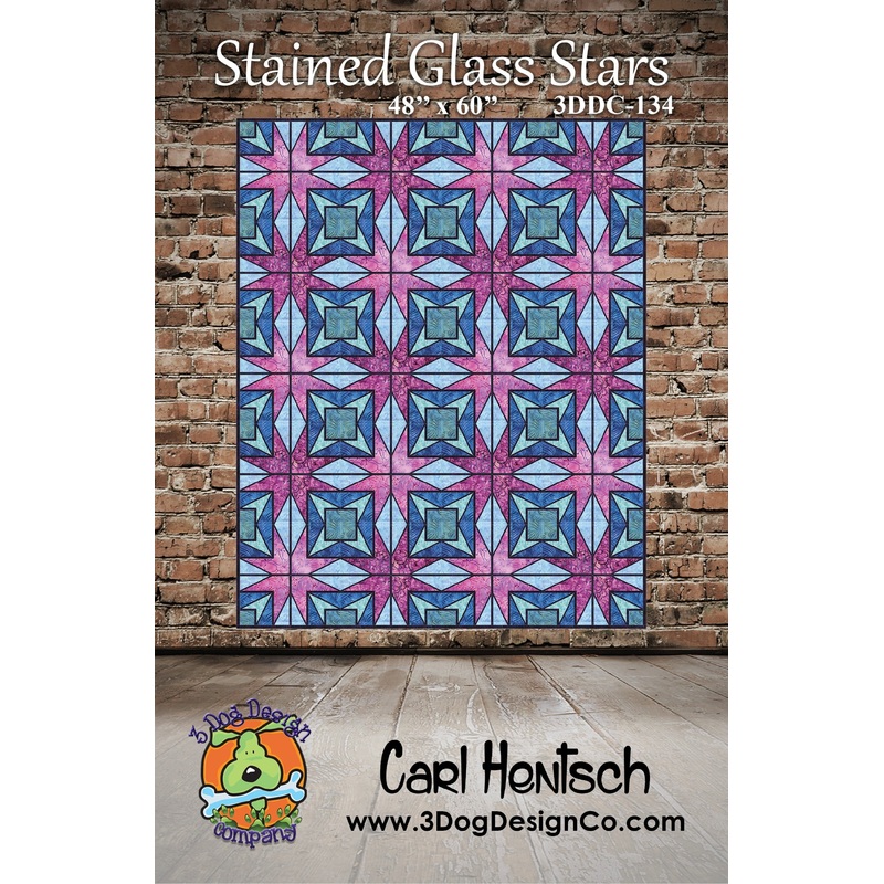 Stained Glass Star Downloadable Pattern