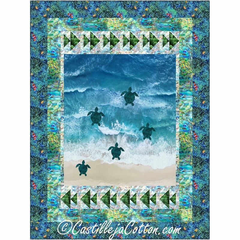 Turtles to the Ocean Downloadable Pattern