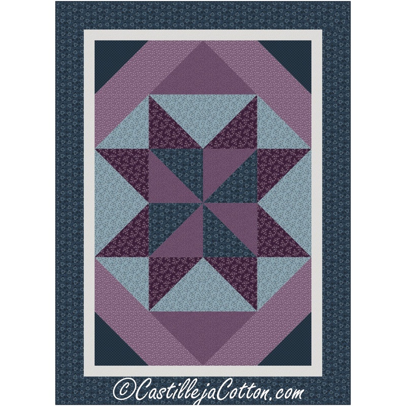 Twirling Star Downloadable Pattern