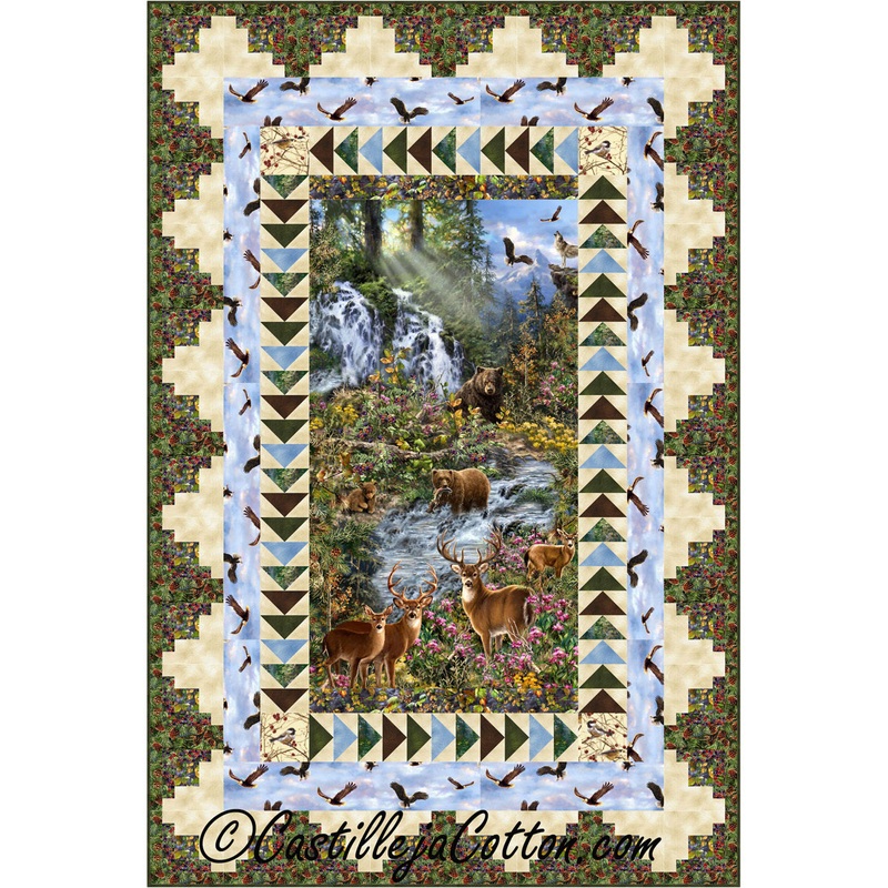 Wilderness Panel Downloadable Pattern