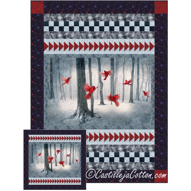 Winter Cardinals Downloadable Pattern