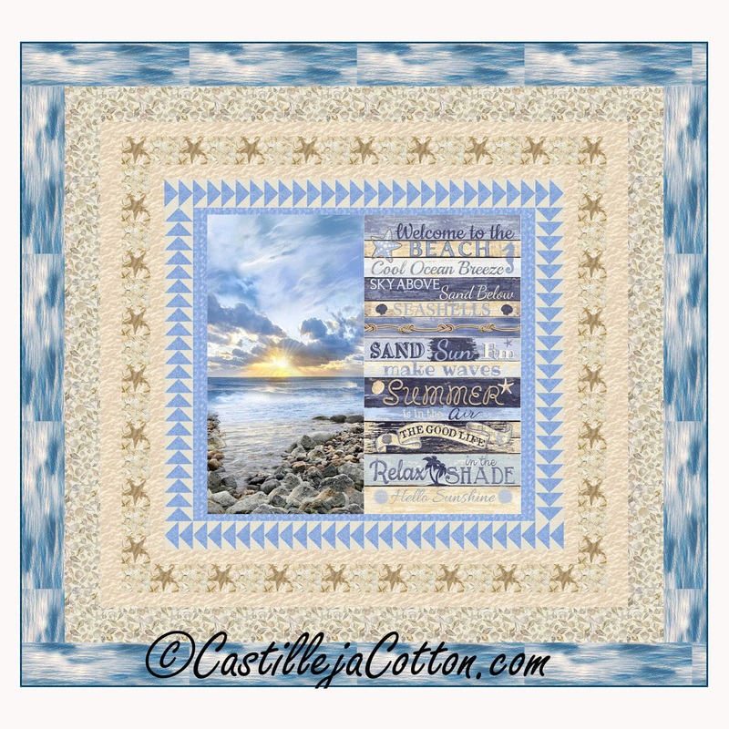 Beach Signs King Downloadable Pattern