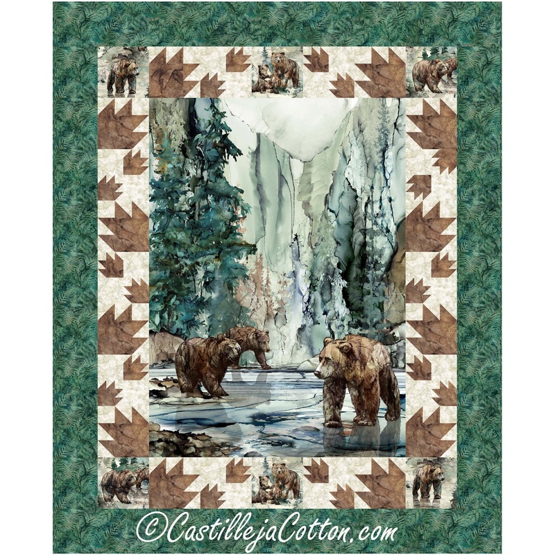Bears Fishing Downloadable Pattern