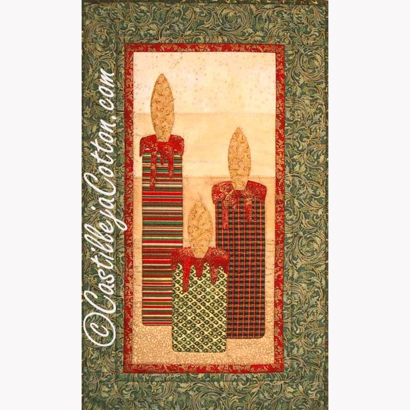 Candles Aglow Downloadable Pattern