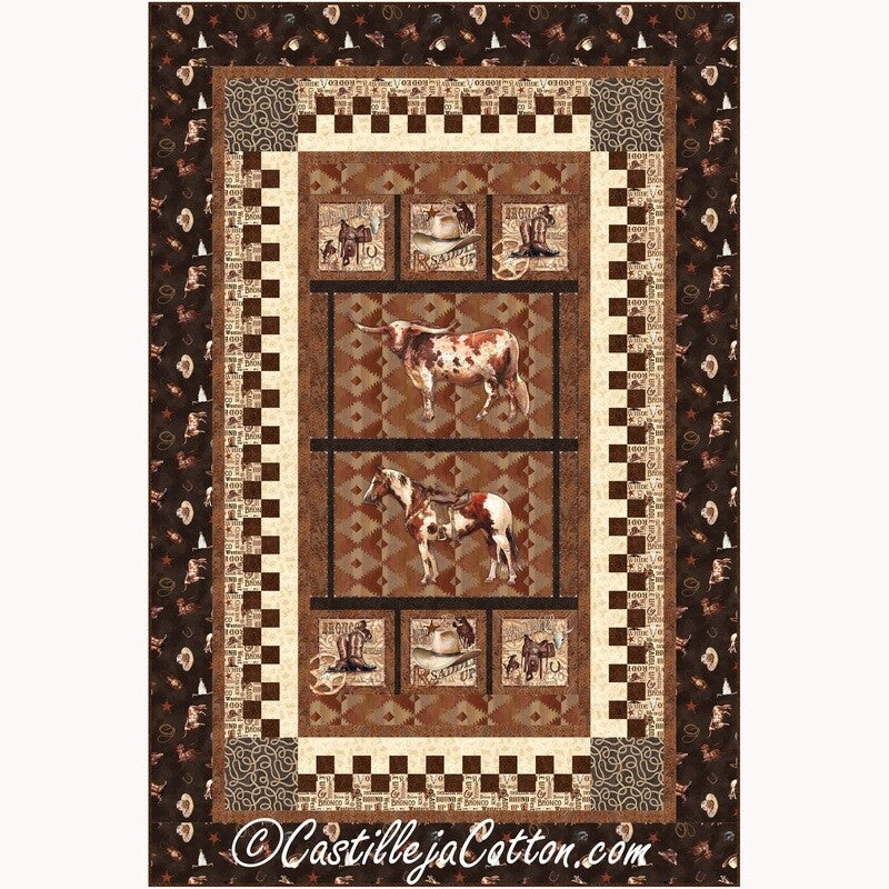 Cattle Roundup Downloadable Pattern