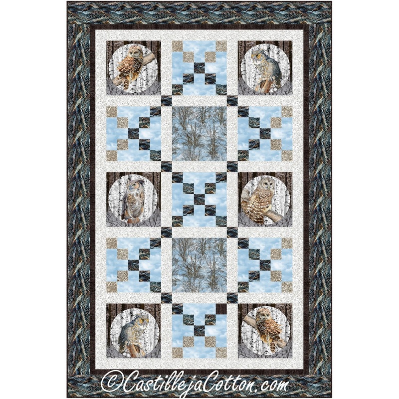 Chained Owls Downloadable Pattern