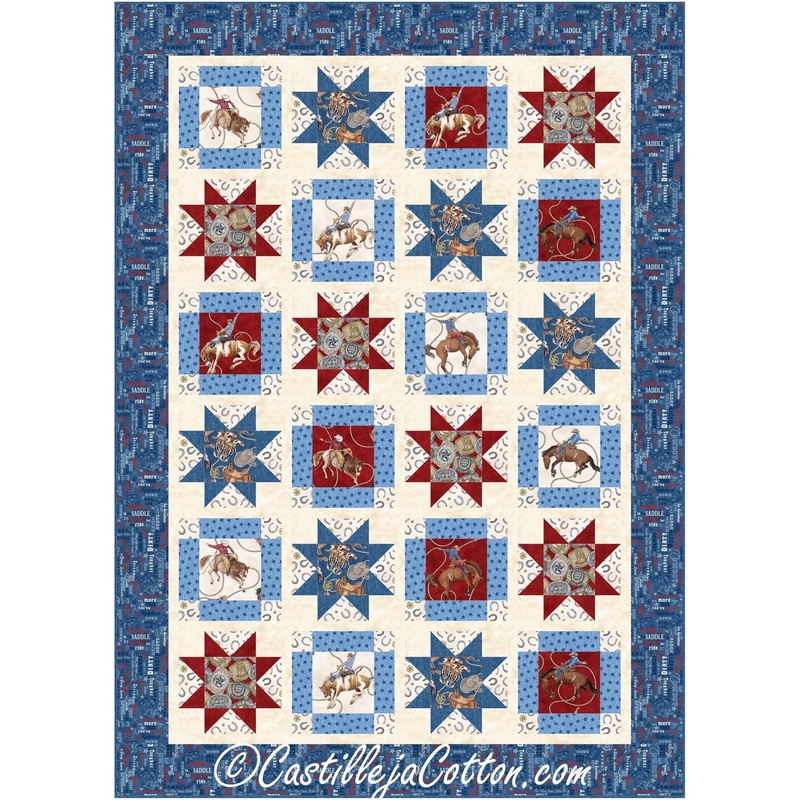 Cowboy Stars Downloadable Pattern