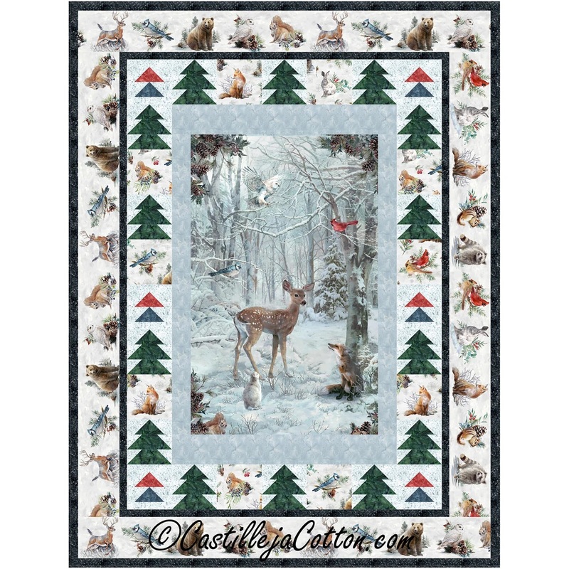 Deer and Friends Quilt Pattern