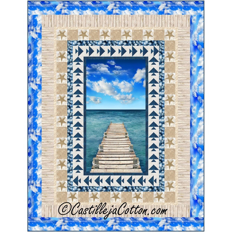 Dock To Heaven Twin Downloadable Pattern