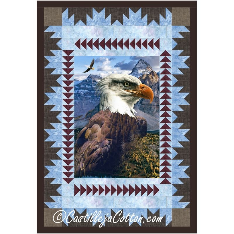 Eagle Resting Downloadable Pattern