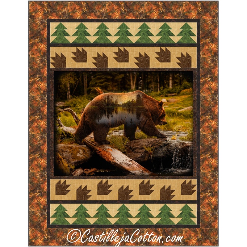 Forest Bear Downloadable Pattern