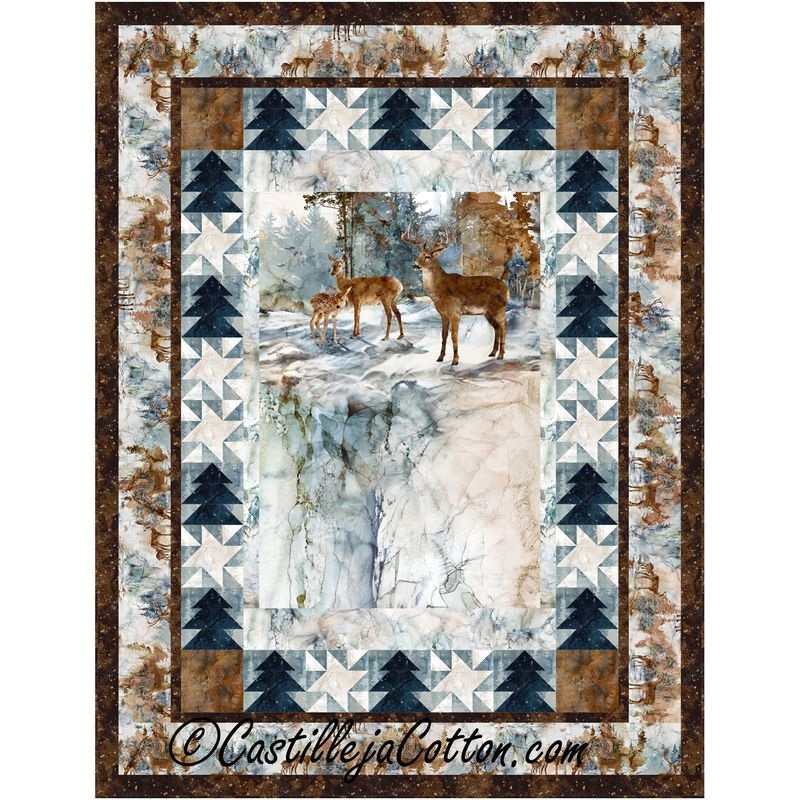 Highland Deer Downloadable Pattern