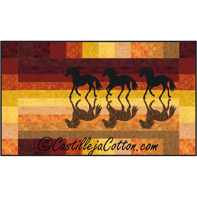 Horses at Sunset Downloadable Pattern
