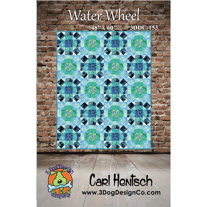 Water Wheel Downloadable Pattern