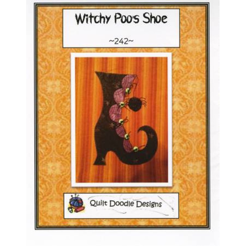 Witchy Poos Shoe Quilt Pattern
