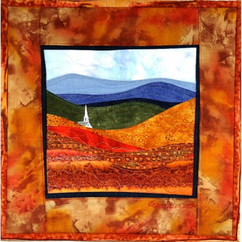 Accidental Landscapes - Autumn Hills Pattern