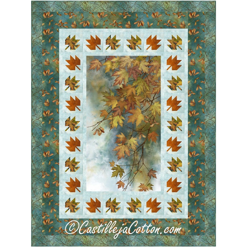 Autumn Leaves Splendor Downloadable Pattern
