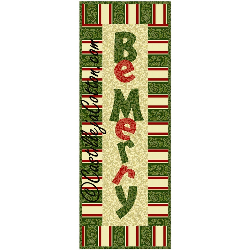 Be Merry Downloadable Pattern