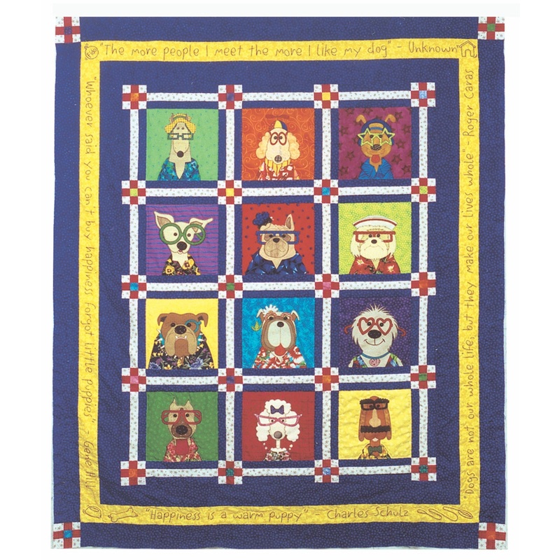 Dazzling Dogs Downloadable Pattern