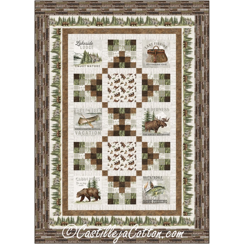 Lakeside Woods Twin Downloadable Pattern