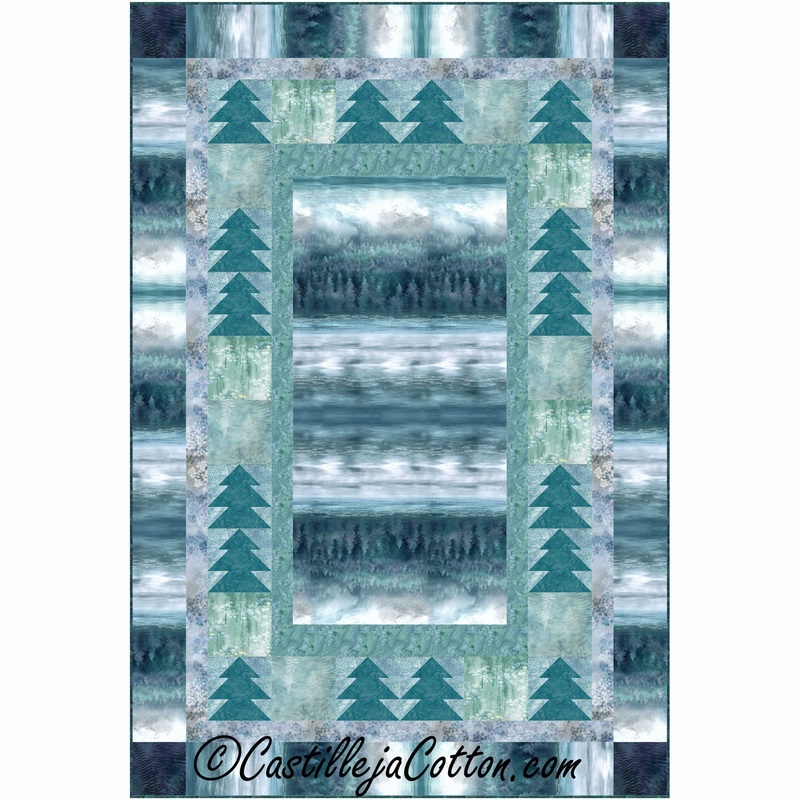 Misty Forest Downloadable Pattern