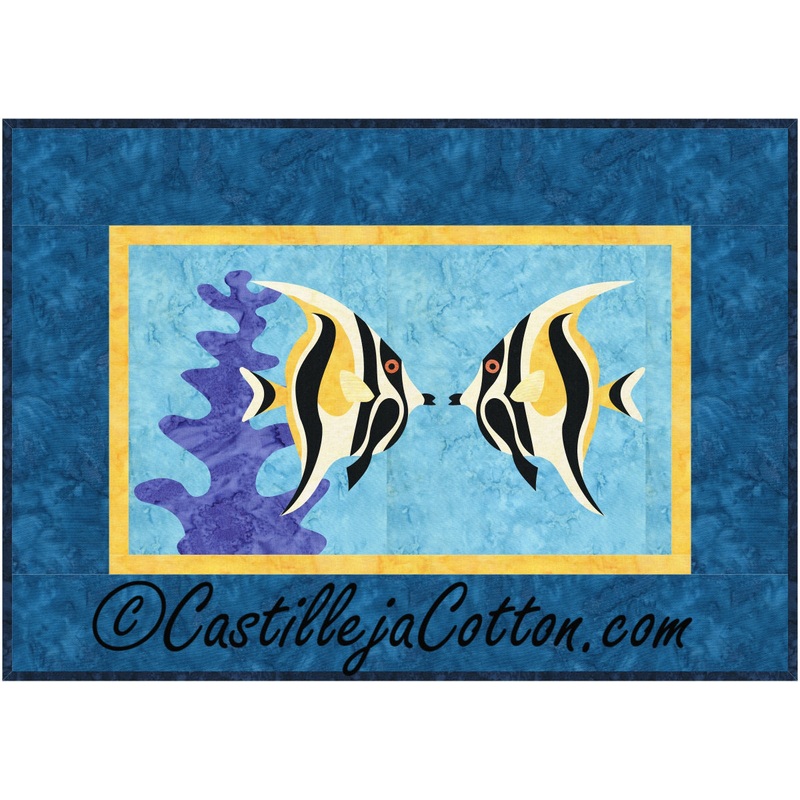 Nose To Nose Fish Downloadable Pattern