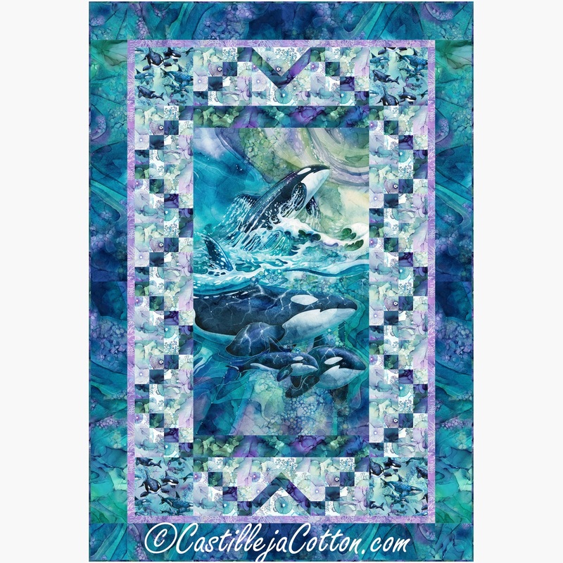 Orca Whale Song Downloadable Pattern