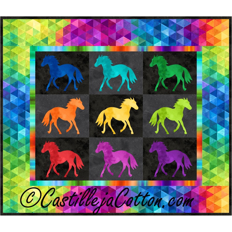 Painted Ponies Downloadable Pattern