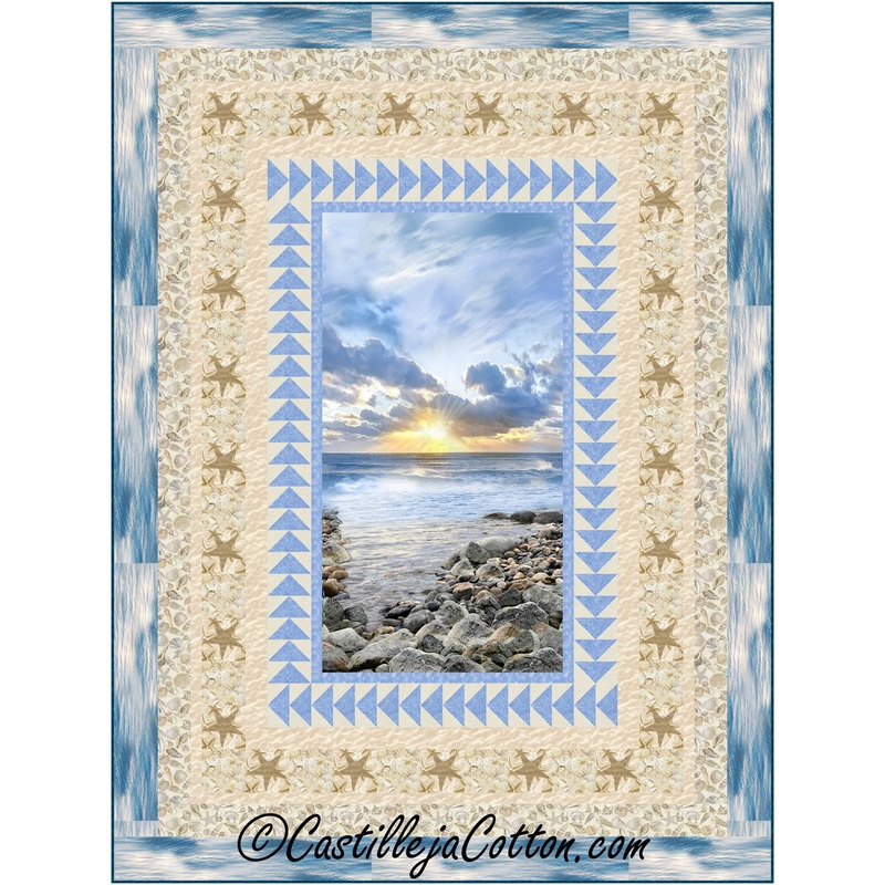 Sandy Beach Lap Downloadable Pattern