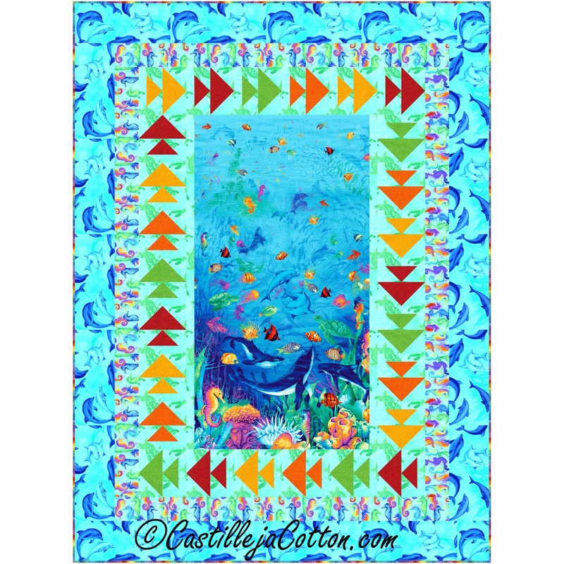 Sea Life Medley Downloadable Pattern