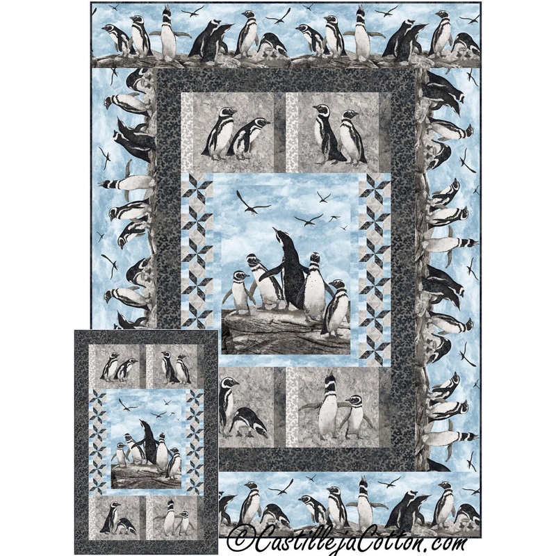 Southern Penguins Downloadable Pattern