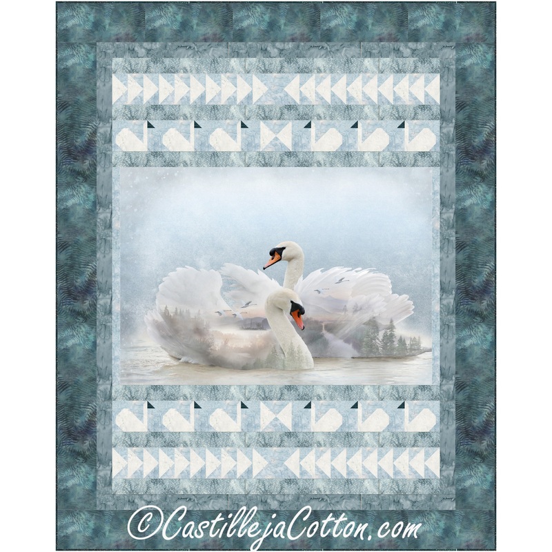 Swans Downloadable Pattern