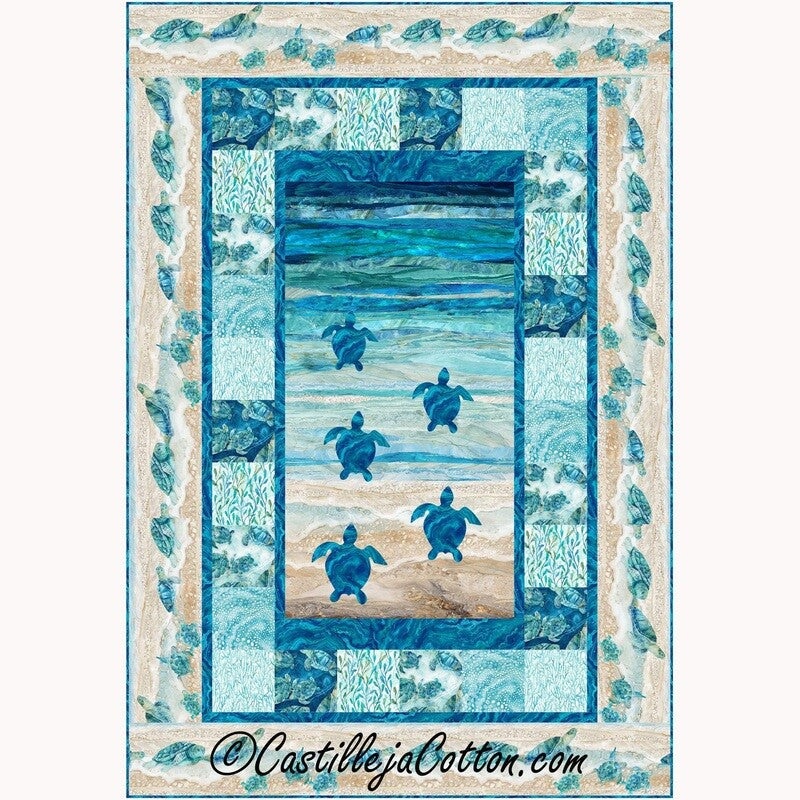 Turtles Leaving The Bay Downloadable Pattern