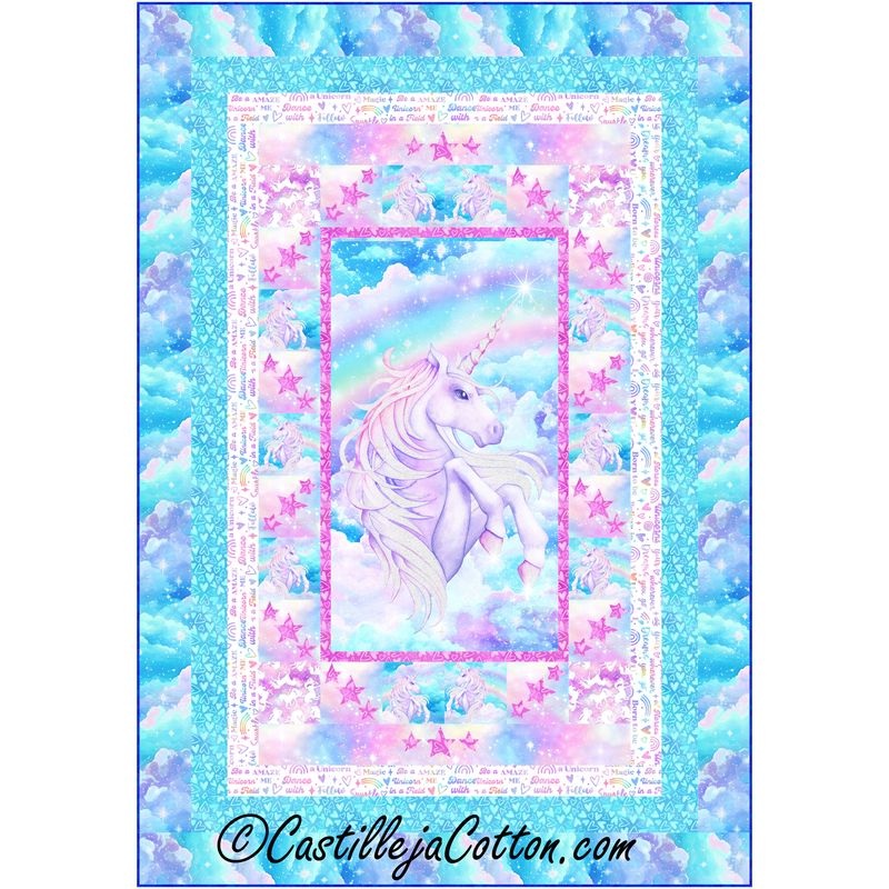 Unicorn Sparkle Twin Downloadable Pattern