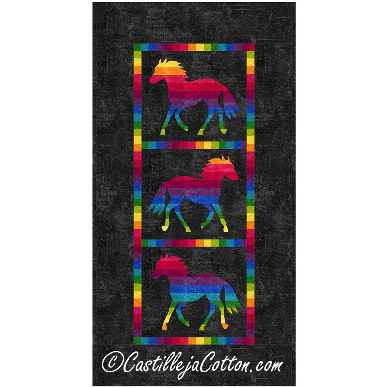 Variegated Ponies R2 Downloadable Pattern