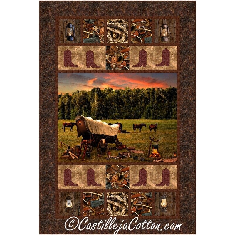 Wagon Train Downloadable Pattern