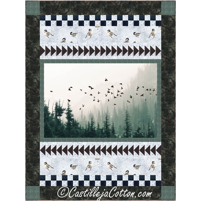 Winter Chickadees Downloadable Pattern