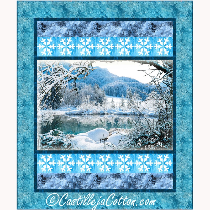 Winter Lake Downloadable Pattern
