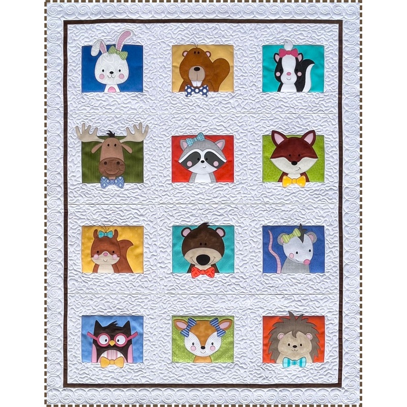 Woodland Animals Downloadable Pattern