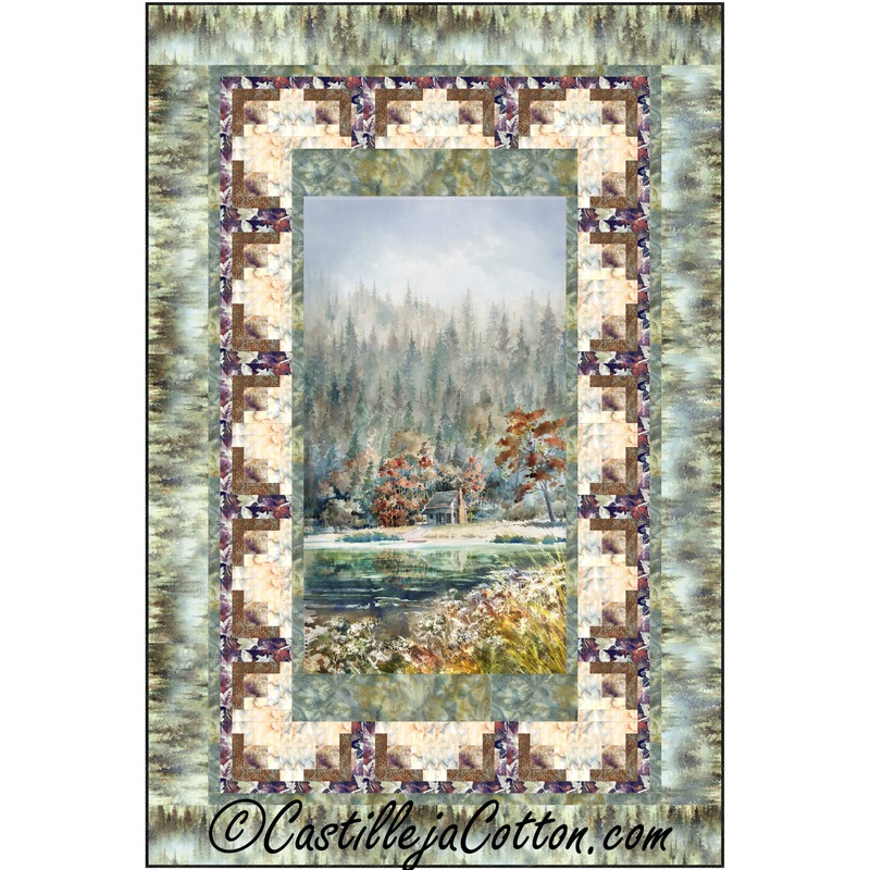 Woodland Cabin r2 Downloadable Pattern