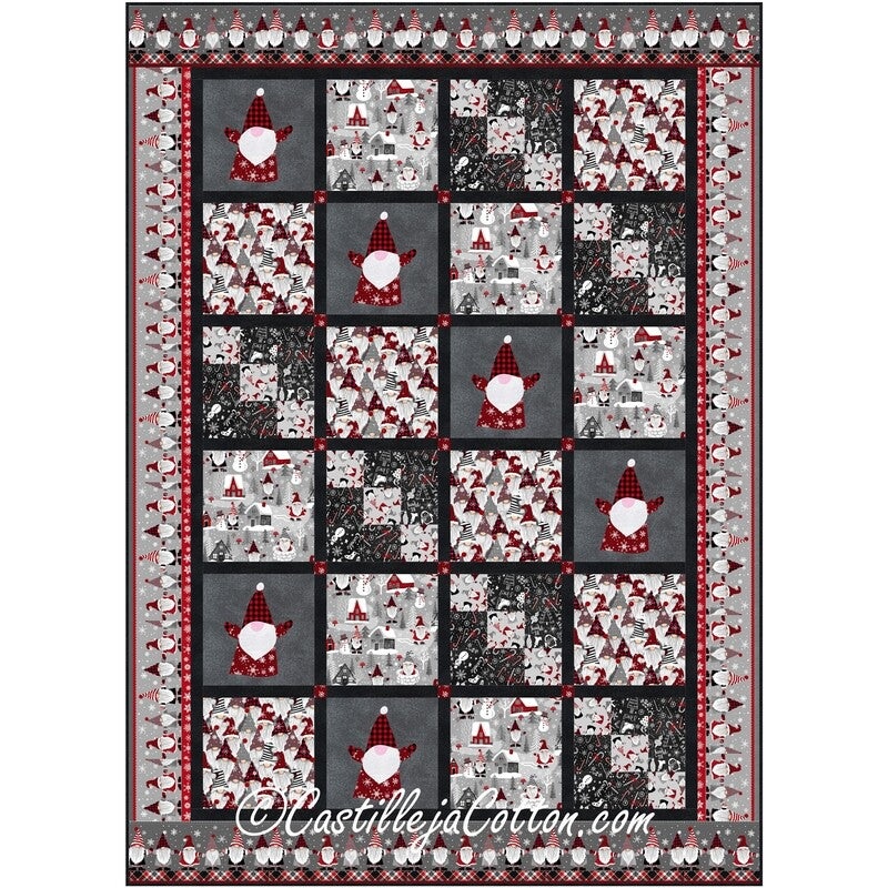 Christmas Gnomes Downloadable Pattern